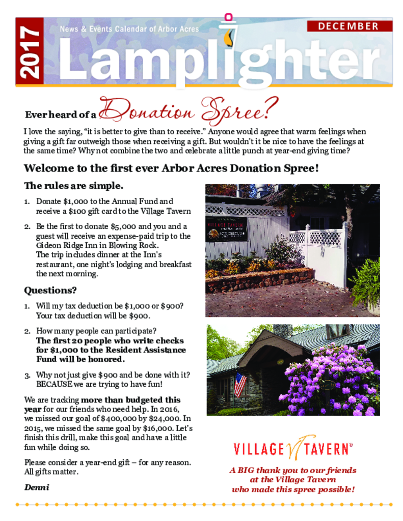 Arbor Acres Senior Living Community Assisted Living, Nursing Home